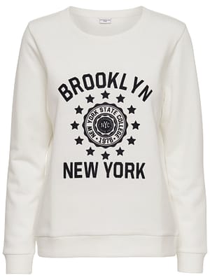 JDYTORI SCHOOL L/S PRINT SWEAT JRS