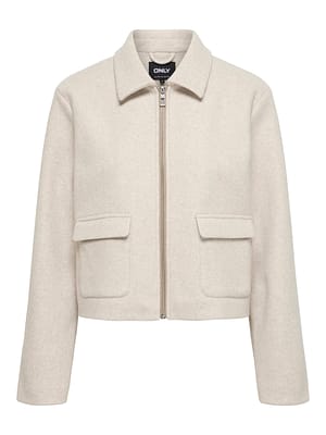 ONLVELA ZIP SHORT JACKET OTW