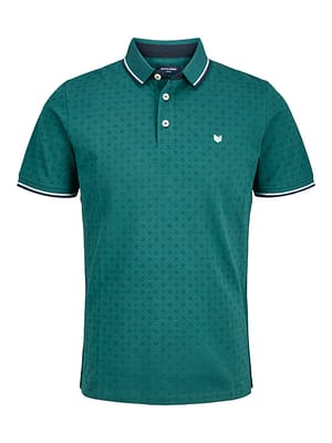 JPRPAULOS PLAY AOP BLU. SS POLO