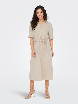 JDYSAY 2/4 MIDI SHIRT DRESS WVN NOOS