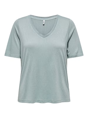 ONLELISE S/S V-NECK TOP JRS NOOS