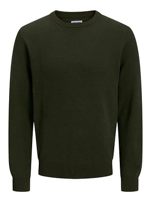 JJEGLOBE KNIT CREW NECK NOOS