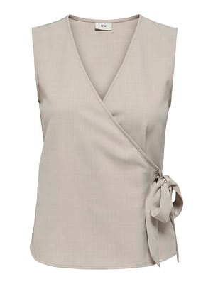 JDYNINA S/L WRAP TOP WVN