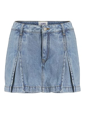 JXBLOOM PLEATED HW DENIM SKORT DNM LN