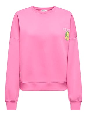 ONLLINY L/S O-NECK PRINT CS SWT