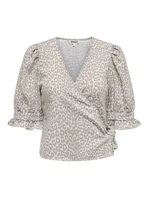 ONLEMMIA LIFE 2/4 TIE WRAP TOP PNT
