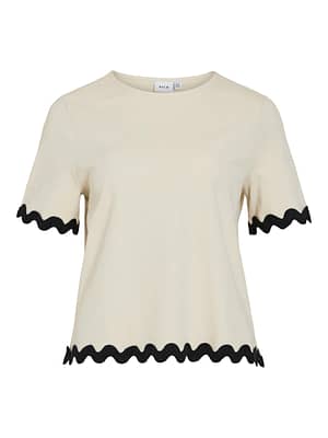 VICALISA O-NECK 2/4 TOP