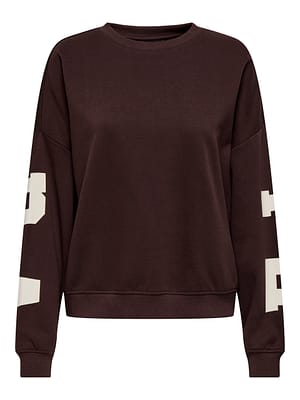 ONLSWEAT L/S BACK/SLEEVE PRINT SWT NOOS