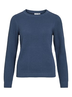 VIDALO O-NECK L/S KNIT TOP- NOOS