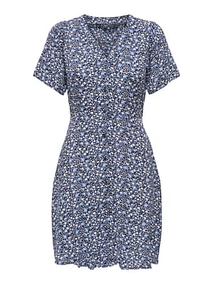 ONLEVIDA S/S SHORT DRESS WVN NOOS