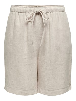 ONLSIESTA MW PULL-UP LIN BL SHORTS NOOS