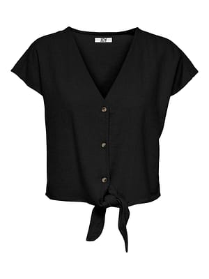 JDYSAY S/S LINEN KNOT SHIRT WVN DIA