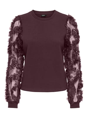 ONLLAVIN L/S O-NECK MIX CS SWT