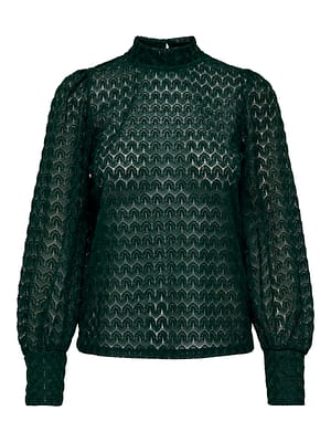 JDYAVERY L/S LACE TOP JRS NOOS