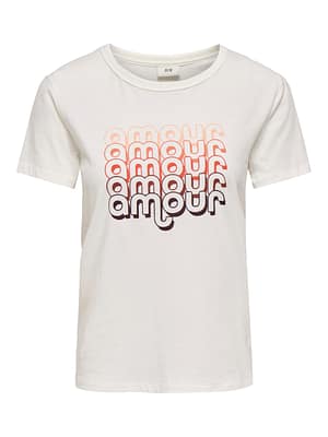 JDYMICHIGAN LIFE S/S PRINT TOP JRS