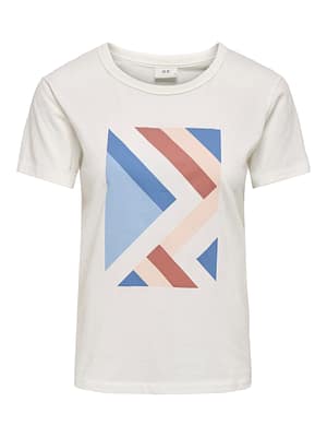 JDYMICHIGAN LIFE S/S PRINT TOP JRS