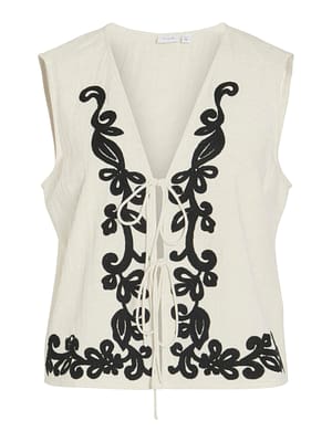 VIPOLLI S/L EMBROIDERY VEST