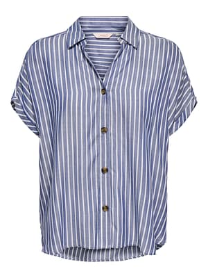 ONLGIBSI-PUORI SS V-NECK SHIRT WVN