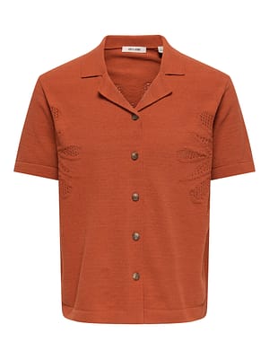 ONSJAM LIFE REG SS SHIRT KNIT