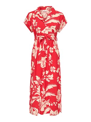 JDYTROYA LIFE S/S MIDI DRESS WVN  DIA