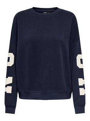 ONLSWEAT L/S BACK/SLEEVE PRINT SWT NOOS