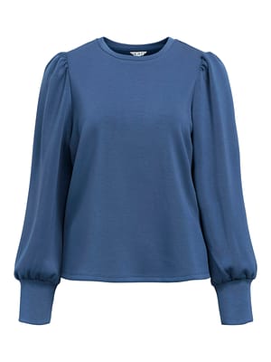 OBJANDREA RE L/S O-NECK TOP NOOS