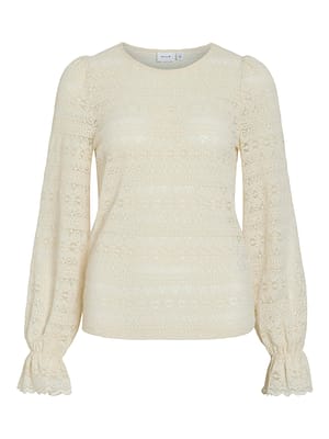 VICHIKKA L/S LACE TOP /LC