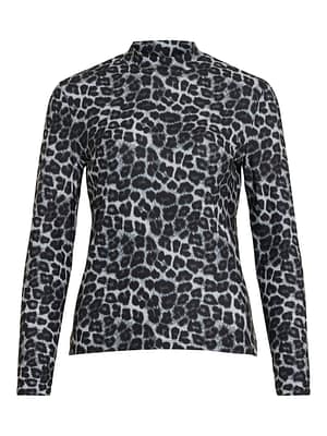 VILEOA L/S HIGH NECK TOP - NOOS