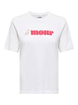 JDYANEMONE S/S PRINT TOP JRS
