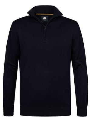 Men Knitwear Collar Basic