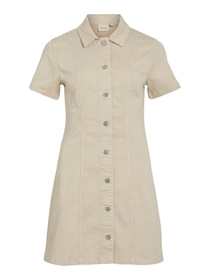 VINISA S/S DENIM DRESS/TES