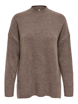 ONLHAZEL LS HIGHNECK OVERS PULL KNT NOOS