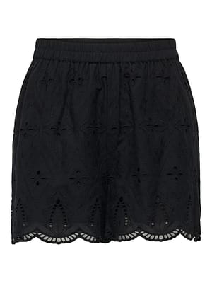 ONLFRANI EMB PULL UP SHORTS WVN