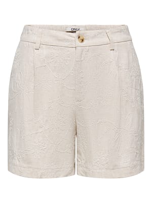 ONLSIESTA HW LINEN BL EMB SHORTS PNT