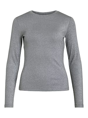 VICATREA CREW-NECK L/S TOP/TES