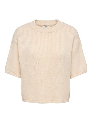 JDYLINEA S/S PULLOVER O-NECK KNT NOOS