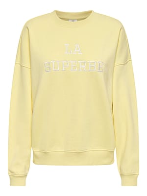 JDYMESA L/S O-NECK EMB SWEAT JRS NOOS