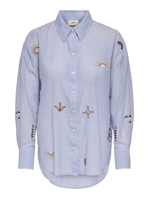 JDYPAIGE L/S LOOSE EMB. SHIRT WVN