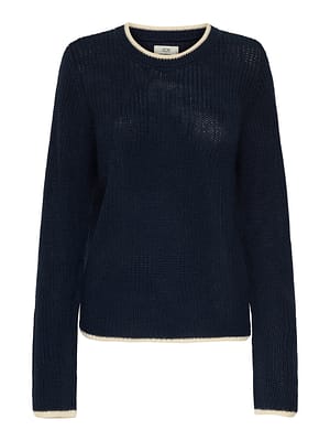 JDYEVIE L/S ON CONTRAST PULLOVER KNT