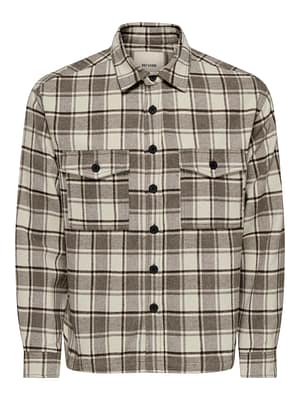 ONSESKE CHECKED OVERSHIRT NOOS