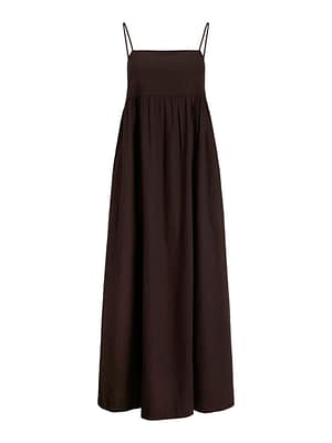JXALMIRA LINEN BLEND LONG DRESS WVN