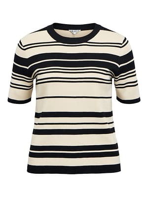 OBJESTER S/S NEW KNIT PULLOVER NOOS