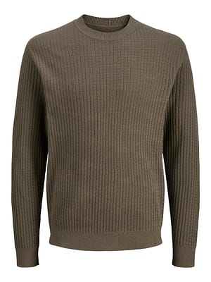 JPRBLUBARKLEY KNIT CREW NECK CH LN