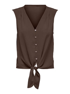 JDYVIOLET LIFE S/L KNOT TOP WVN NOOS