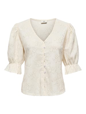 JDYJAKOBE 2/4 LACE TOP JRS