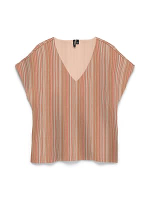 VMDEMI SS V-NECK TOP JRS GA
