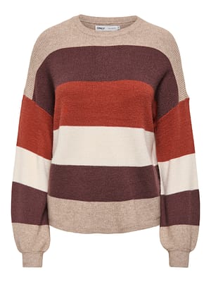 ONLATIA L/S STRIPE PULLOV KNT NOOS
