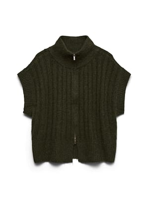 VMBANG RIB SL HIGHNECK ZIPPER VEST NOOS