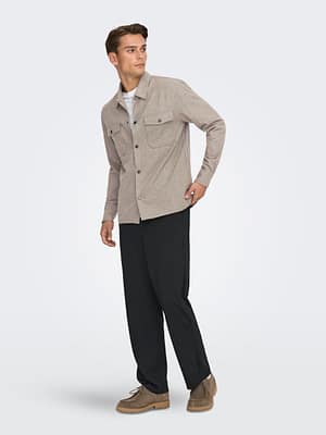 ONSMARK BRUSHED 0353 OVERSHIRT NOOS