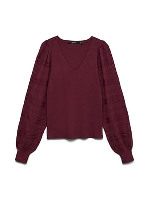 VMNEWLIMONE LS V-NECK PULLOVER BOO